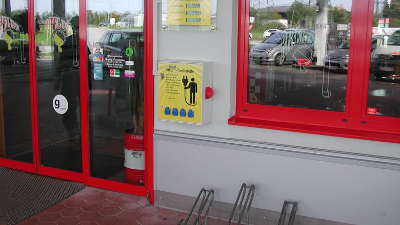 E_Tankstelle_Bike, © Avia Gmünd E_Tankstelle_Bike, © Avia Gmünd