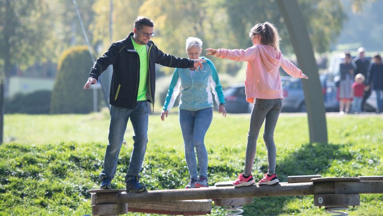 Xundwärts-Parcours - Die Bewegungsfreude im Motorikpark(r), © FotoFreitag Xundwärts-Parcours - Die Bewegungsfreude im Motorikpark(r), © FotoFreitag
