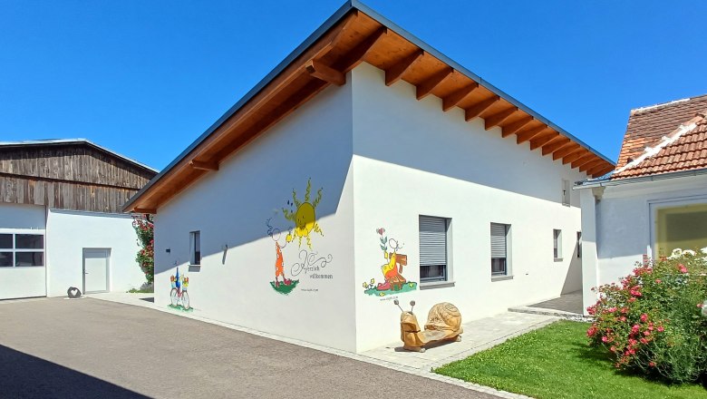 unser Haus (Gartenansicht), © Martina Bachzelt unser Haus (Gartenansicht), © Martina Bachzelt