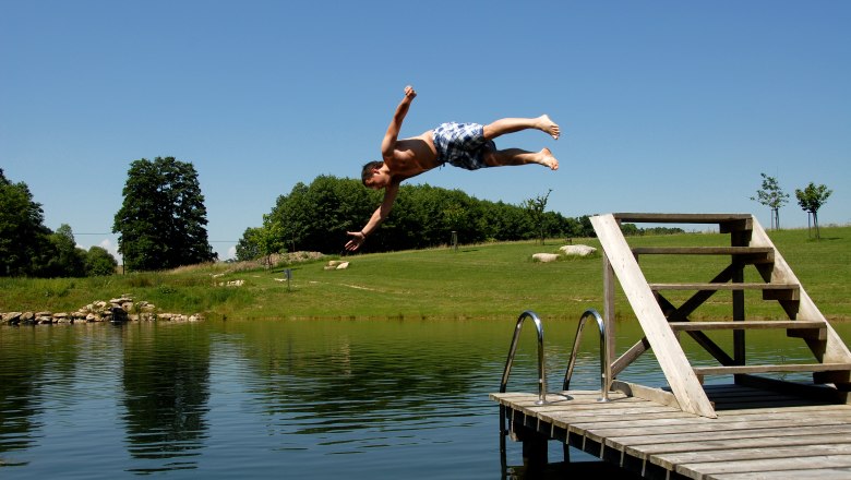 Badeteichanlage, © privat Badeteichanlage, © privat