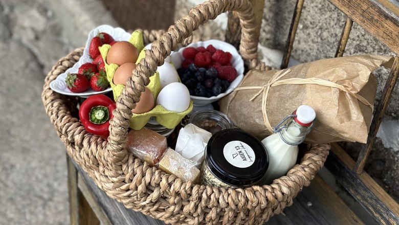 Frühstückskorb, © Mathias Lixl / lixl.com Frühstückskorb, © Mathias Lixl / lixl.com