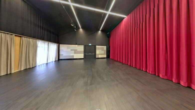 Ybbsfeldhalle Bühnenraum, © Roland Schuller Ybbsfeldhalle Bühnenraum, © Roland Schuller