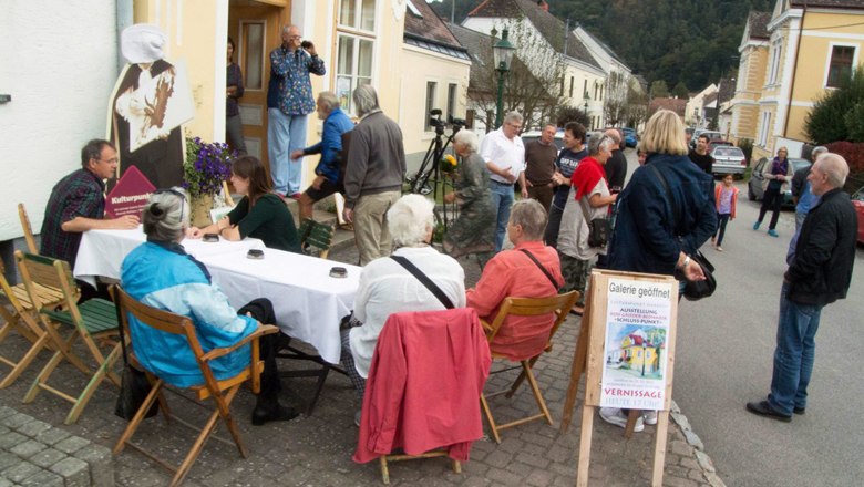 Aquarelmalgruppe Hardegg, © Rosi Grieder Aquarelmalgruppe Hardegg, © Rosi Grieder