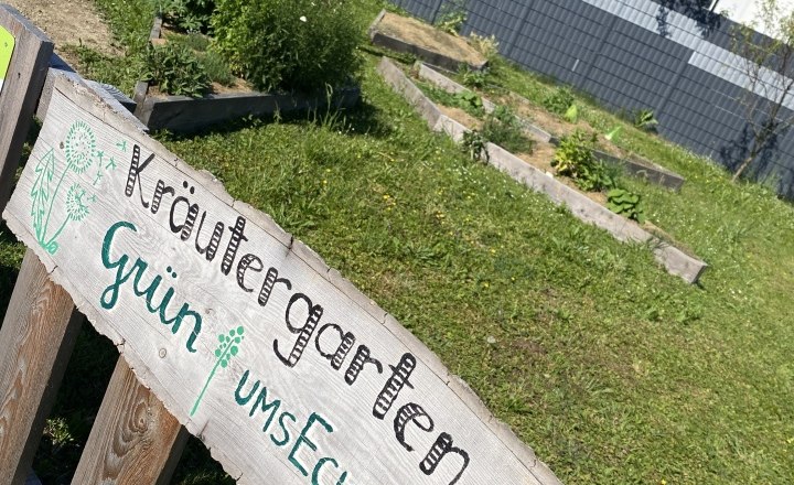 Kräutergarten "GrünUmsEck", © Barbara Weilguni Kräutergarten "GrünUmsEck", © Barbara Weilguni