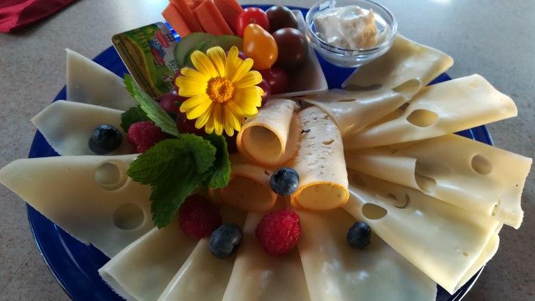 Käseplatte, © Gästehaus Daurer Käseplatte, © Gästehaus Daurer