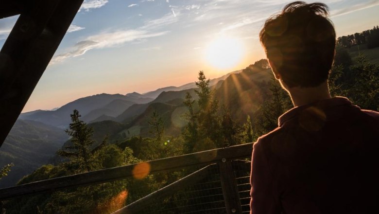 Aussichtswarte Hochbärneck, © Fred Lindmoser Aussichtswarte Hochbärneck, © Fred Lindmoser