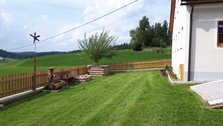 Garten, © Ferienhaus Buxbaum Garten, © Ferienhaus Buxbaum