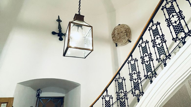 Stiegenaufgang im Turm Leiben, © Familie Kleemann Stiegenaufgang im Turm Leiben, © Familie Kleemann