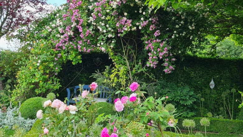 Rosenlaube, © Schaugarten am Pulverturm Rosenlaube, © Schaugarten am Pulverturm