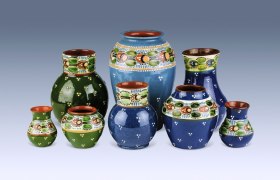 Jugendstilkeramik aus Böhmen, © Keramikmuseum Scheibbs Jugendstilkeramik aus Böhmen, © Keramikmuseum Scheibbs