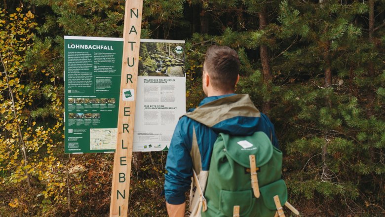 Lohnbachfall, © Waldviertel Tourismus, Line Sulzbacher Lohnbachfall, © Waldviertel Tourismus, Line Sulzbacher