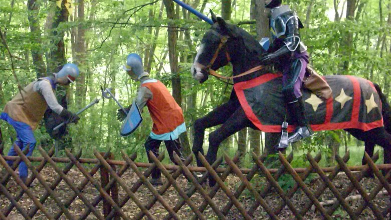 Ritterkämpfe im Familienpark Hubhof, © Familienpark Hubhof Ritterkämpfe im Familienpark Hubhof, © Familienpark Hubhof