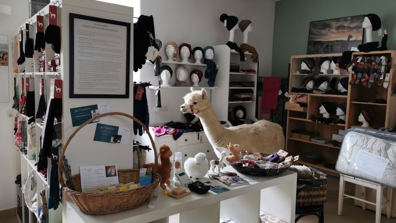 Hofladen, © Fuchsteich Alpakas Hofladen, © Fuchsteich Alpakas