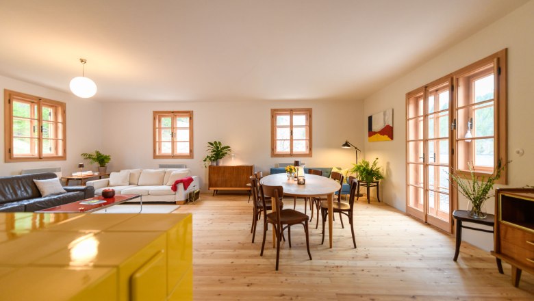 walster10_esszimmer_wohnzimmer_kachelofen_cgrapple, © grapple walster10_esszimmer_wohnzimmer_kachelofen_cgrapple, © grapple