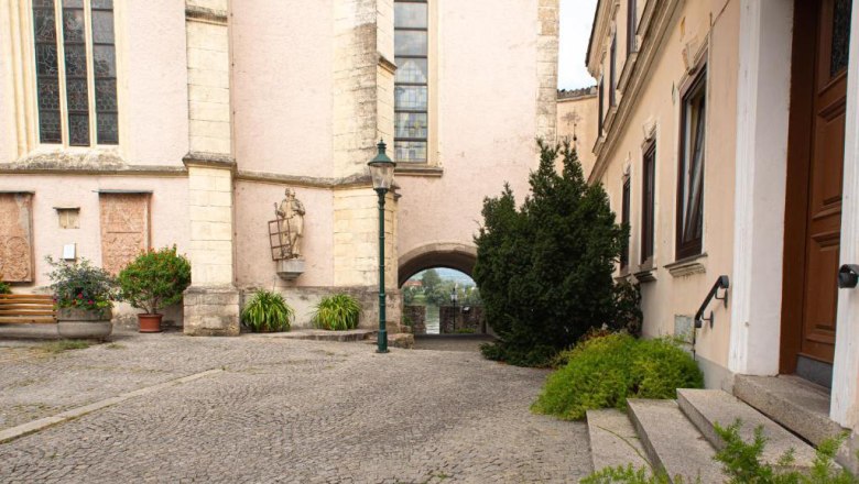 Riverside Ybbs am Kirchenplatz in Ybbs an der Donau, © Riverside Ybbs Riverside Ybbs am Kirchenplatz in Ybbs an der Donau, © Riverside Ybbs