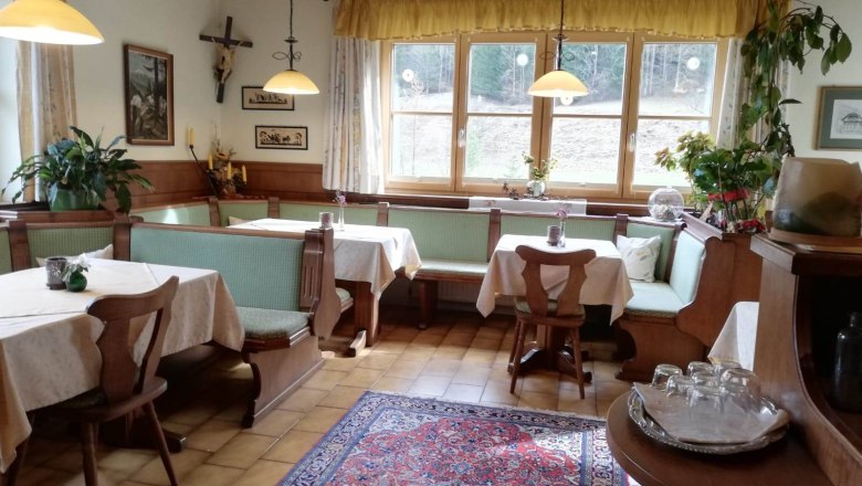 Frühstücksraum, © Familie Gasteiner Frühstücksraum, © Familie Gasteiner