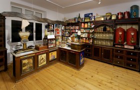 Stadtmuseum Waidhofen an der Thaya, © Stadtmuseum Waidhofen an der Thaya Historischer Tante-Emma-Laden im Stadtmuseum Waidhofen an der Thaya.