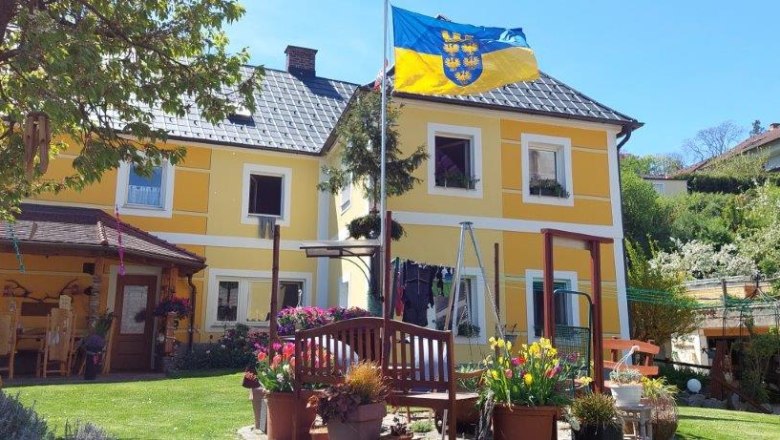 Garten mit Haus, © Familie Pemmer Garten mit Haus, © Familie Pemmer