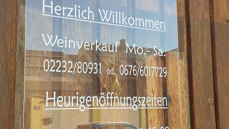 Weinbau & Heuriger Steurer, Haslau/Donau, © Donau Niederösterreich Weinbau & Heuriger Steurer, Haslau/Donau, © Donau Niederösterreich