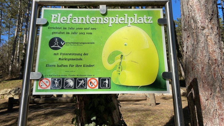 Elefanten Waldspielplatz, © Wiener Alpen Elefanten Waldspielplatz, © Wiener Alpen