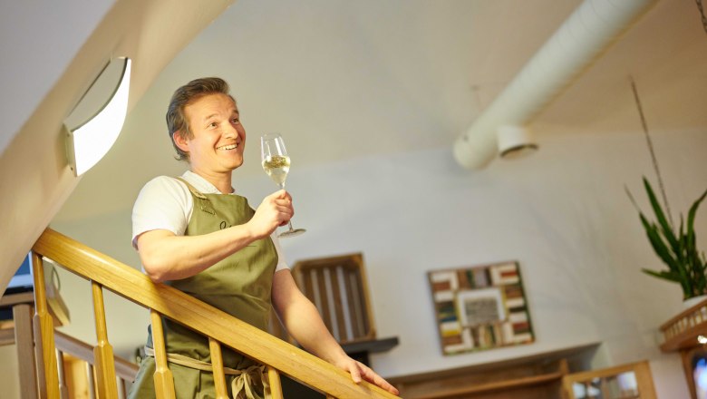 Martin Schnitzer bei der Eröffnung, © Wachauphoto Martin Skopal Martin Schnitzer bei der Eröffnung, © Wachauphoto Martin Skopal