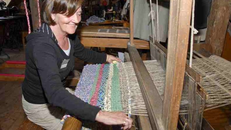 Weben, © Lebendes Handwerksmuseum Weben, © Lebendes Handwerksmuseum