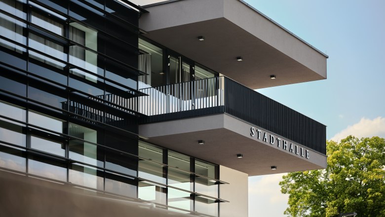 Stadthalle Ybbs Aussenansicht, © Johann Perger Stadthalle Ybbs Aussenansicht, © Johann Perger