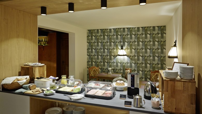 Frühstücksbuffet - für einen guten Start in den Tag, © Pension Pia OG Frühstücksbuffet - für einen guten Start in den Tag, © Pension Pia OG