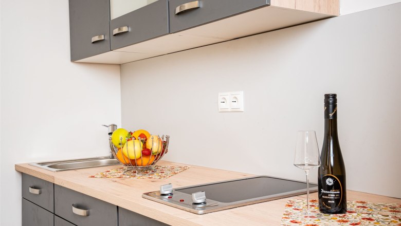 Küchenzeile im Familienzimmer, © Georg Pomassl Küchenzeile im Familienzimmer, © Georg Pomassl