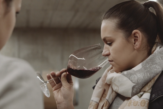 Der Wein entfaltet sein Aroma, © We Make Stories Der Wein entfaltet sein Aroma, © We Make Stories