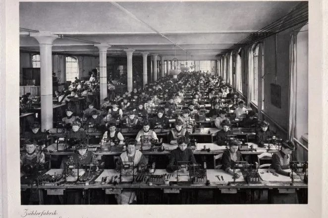 Industrie: Die allgemeine Elektricitaets-Gesellschaft 1908, © deutsches-museum-berlin1 Industrie: Die allgemeine Elektricitaets-Gesellschaft 1908, © deutsches-museum-berlin1