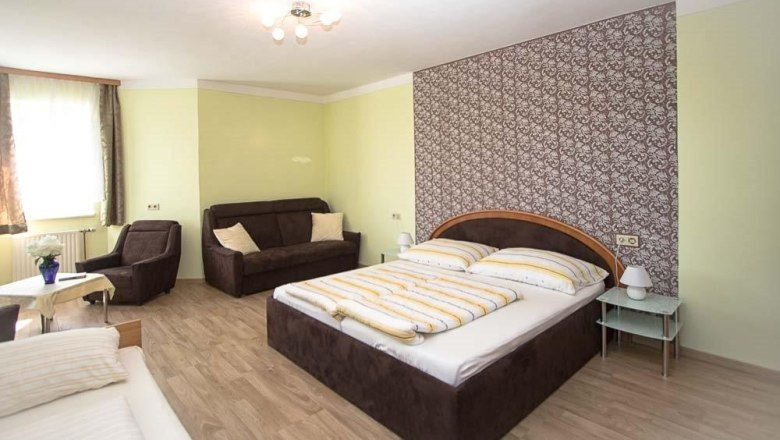 Ferienwohnung am Mayerhof, © Fam. Mayer Zimmer mit Doppelbett