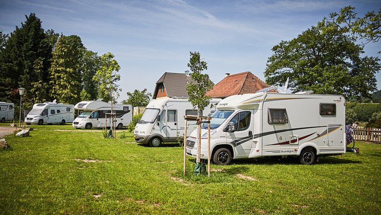 Campingplatz der Stadt Melk, © Franz Gleiss Campingplatz der Stadt Melk, © Franz Gleiss