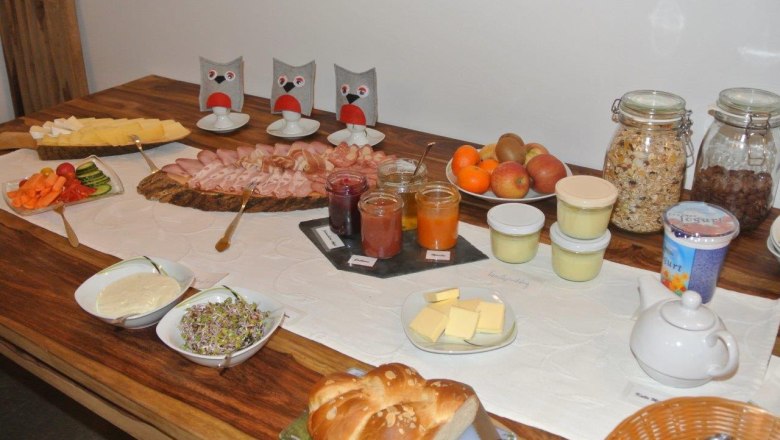 Das Frühstücksbuffet lässt keine Wünsche offen, © Carina Korntheuer Das Frühstücksbuffet lässt keine Wünsche offen, © Carina Korntheuer