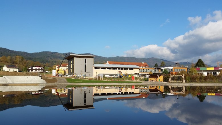 Kletterhalle außen, © Marktgemeinde Yspertal Kletterhalle außen, © Marktgemeinde Yspertal
