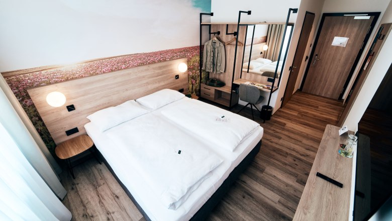 Doppelzimmer Standard, © I'm Inn Zwettl, Fotograf Patrick Weichmann Doppelzimmer Standard, © I'm Inn Zwettl, Fotograf Patrick Weichmann