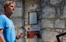 Hörstation Franz-Josef-Warte, VIA.CARNUNTUM., © Donau Niederösterreich, Steve Haider Hörstation Franz-Josef-Warte, VIA.CARNUNTUM., © Donau Niederösterreich, Steve Haider