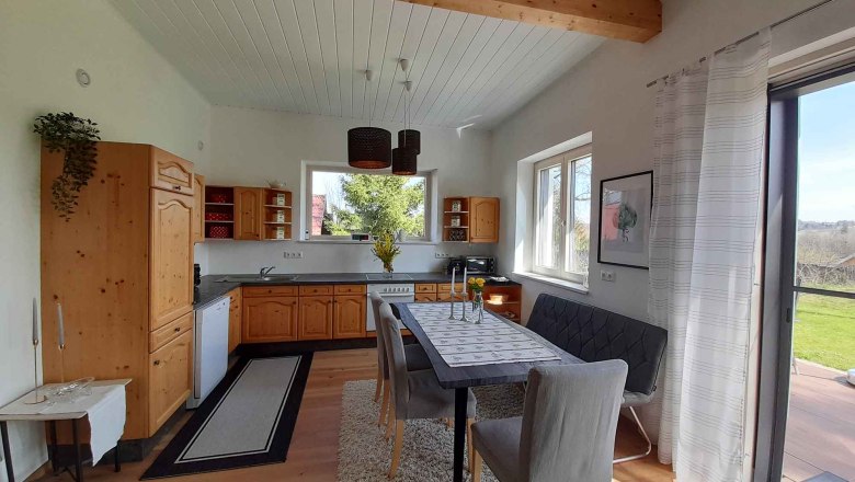 Küche, © Ferienhaus Angel, Fotograf Heidi Angel Küche, © Ferienhaus Angel, Fotograf Heidi Angel