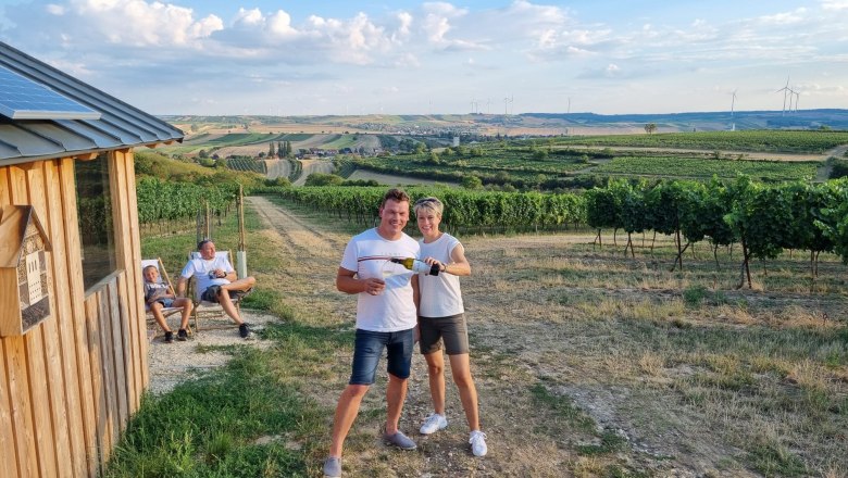 Weingartenhütte, © Weingut Hugl-Wimmer Weingartenhütte, © Weingut Hugl-Wimmer