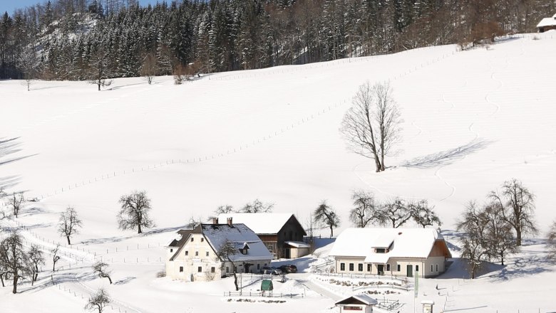 Almgasthaus Rehberg im Winter, © d.schwarz-koenig Almgasthaus Rehberg im Winter, © d.schwarz-koenig