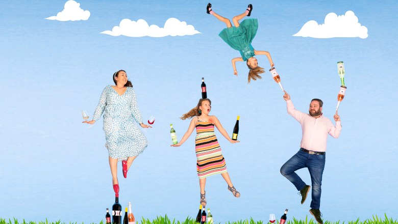 Familienfoto Weingut Hermann Moser, © Familie Hermann Moser Familienfoto Weingut Hermann Moser, © Familie Hermann Moser