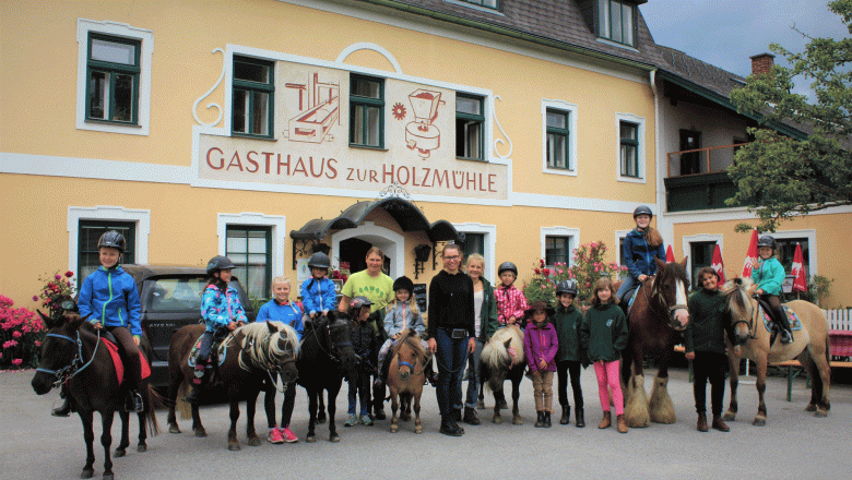 Gasthaus & Ponyhof Holzmühle, © Birgit Taxböck Gasthaus & Ponyhof Holzmühle, © Birgit Taxböck