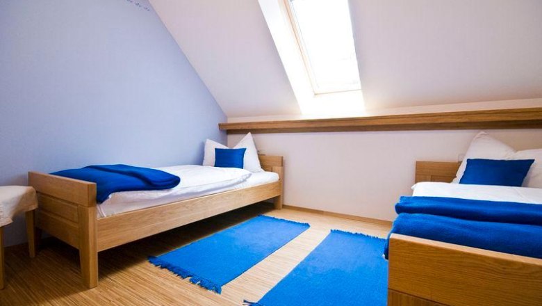 Rosenhof Farbzimmer blau, © Rosenhof Rosenhof Farbzimmer blau, © Rosenhof