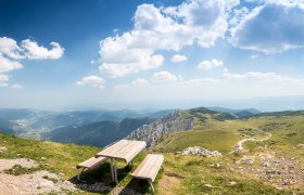 Blickplatz neben Fischerhütte, © Wiener Alpen in Niederösterreich - Schneeberg Hohe Wand Blickplatz neben Fischerhütte, © Wiener Alpen in Niederösterreich - Schneeberg Hohe Wand
