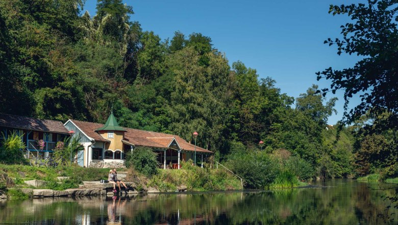 Flussbad Stiefern, © Waldviertel Tourismus, Studio Kerschbaum Flussbad Stiefern, © Waldviertel Tourismus, Studio Kerschbaum