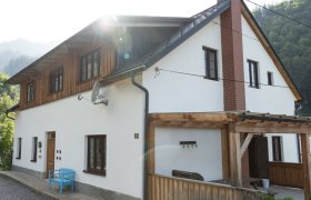 Haus der Hoamat Legenden außen, © Lisa Kniewasser Haus der Hoamat Legenden außen, © Lisa Kniewasser