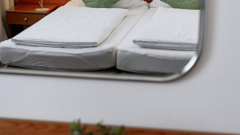 Gasthof zum Heidentor, Doppelzimmer, © Martina Siebenhandl Gasthof zum Heidentor, Doppelzimmer