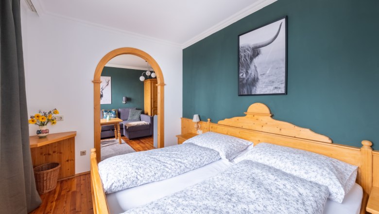 Zimmerbeispiel vom Ferienhof am Jauerling, © Romana Wiener Zimmerbeispiel vom Ferienhof am Jauerling, © Romana Wiener