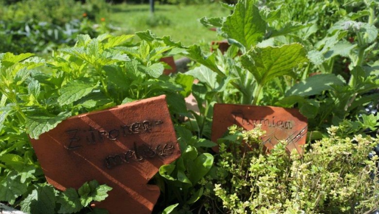 Kräutergarten, © Familie Teufel Kräutergarten, © Familie Teufel