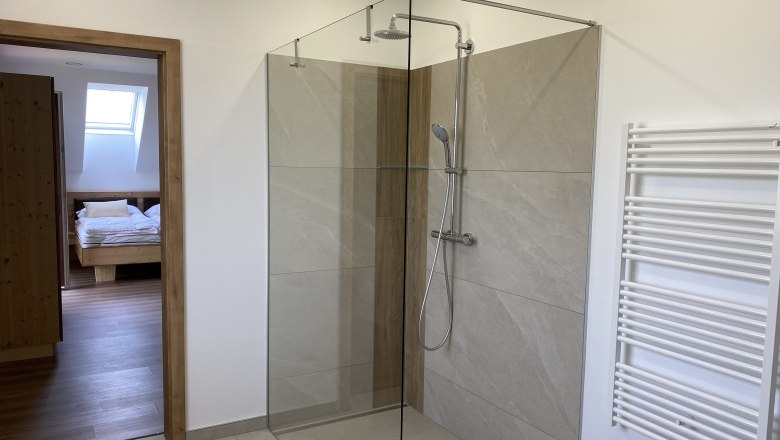 Dusche, © Hofbauer-Hof, Fotograf Josef Hofbauer Dusche, © Hofbauer-Hof, Fotograf Josef Hofbauer